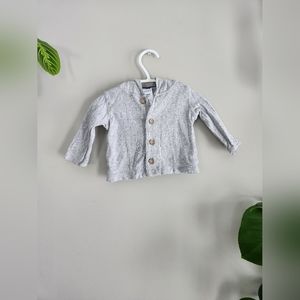 Carters cardigan with hood